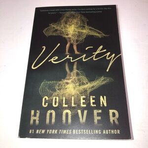Verity by Colleen Hoover, Novel, Paperback, pre-owned, 314 pages, pet/smoke free